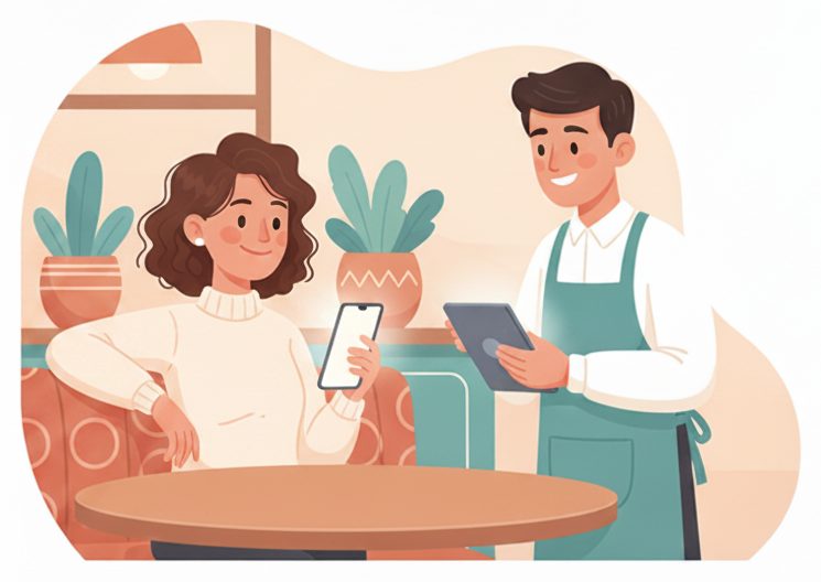Restaurants & dine-in scene: Settle up & free the table.