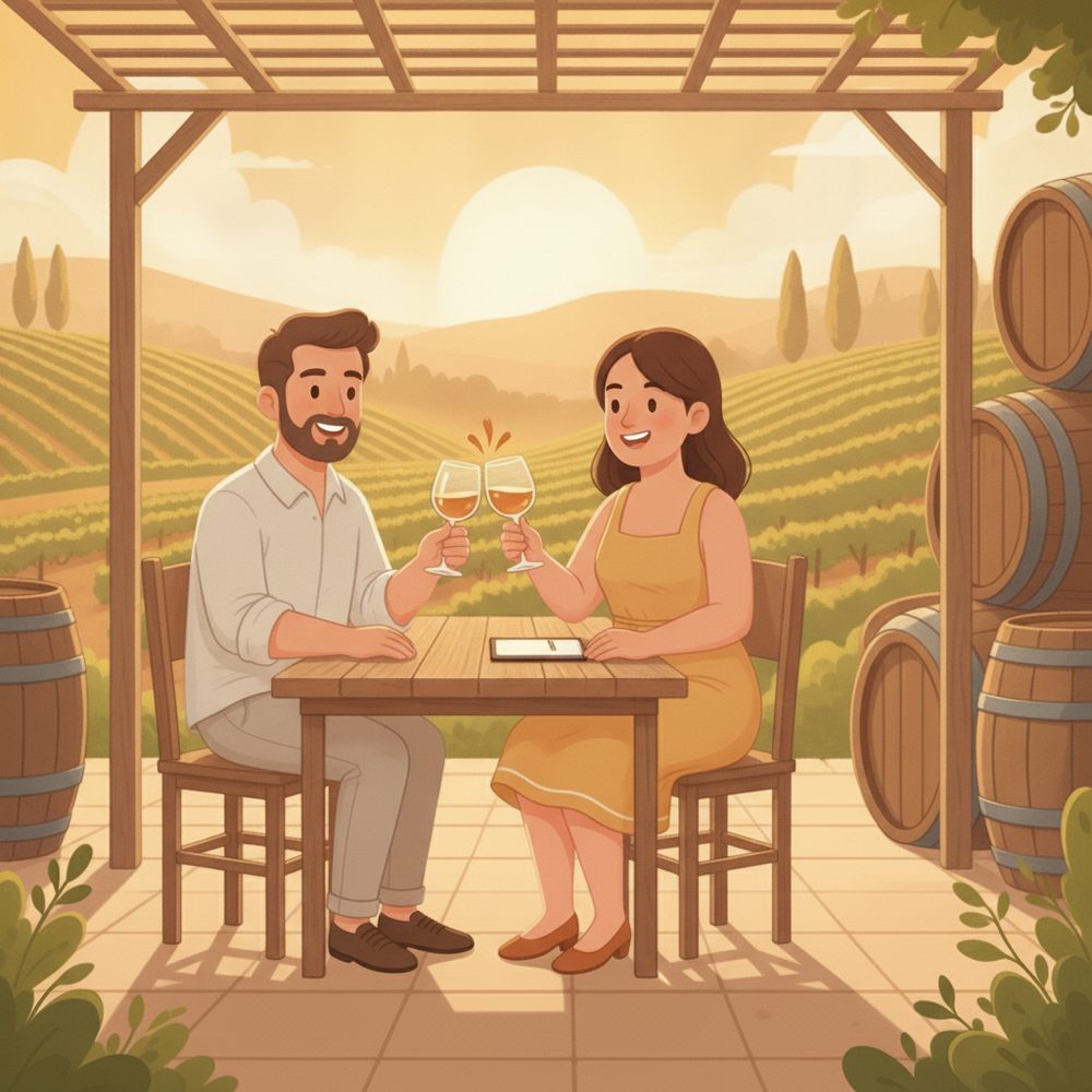 Wineries, breweries & taprooms scene: Settle up & free the table.